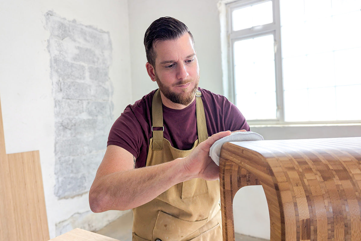 Woodworker Michael Healey of MISH